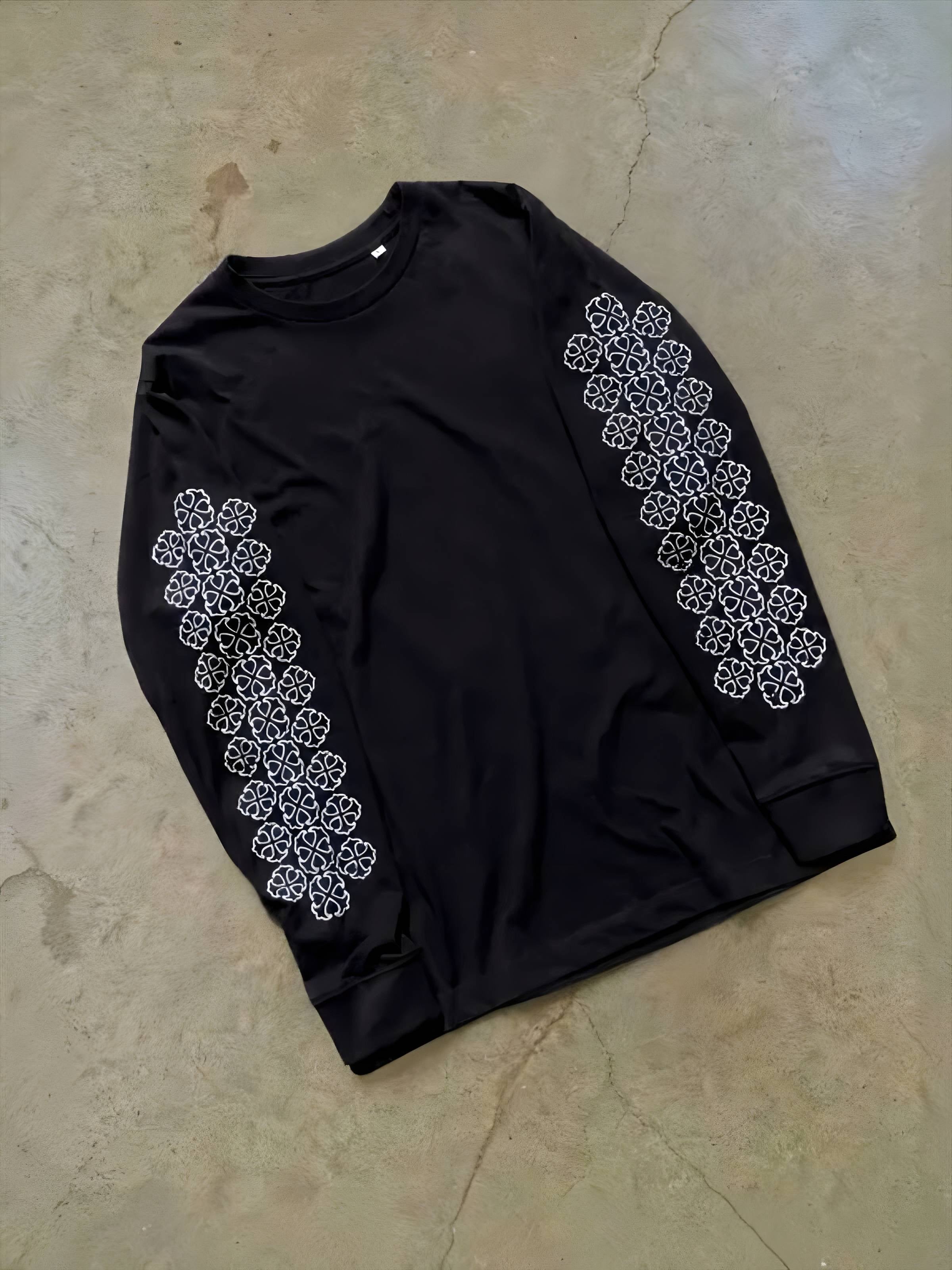 longsleeve « cross » noir